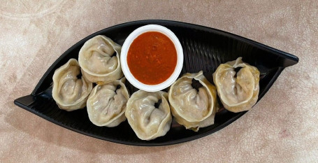 Steamed Veg Momos 6Pcs