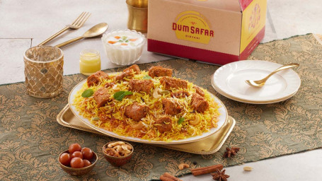 Mutton Seekh Dum Biryani (Serves 2)