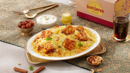 Overload Paneer Tikka Dum Biryani (Serves 2)