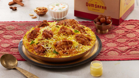 Chicken Dum Biryani (Boneless) (Serves 4)