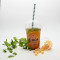 Peach Iced Tea With Boba (500Ml)