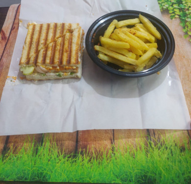 Aloo Patty Grilled Sandwich