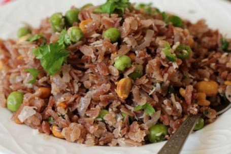 Red Rice Poha (Non Veg)