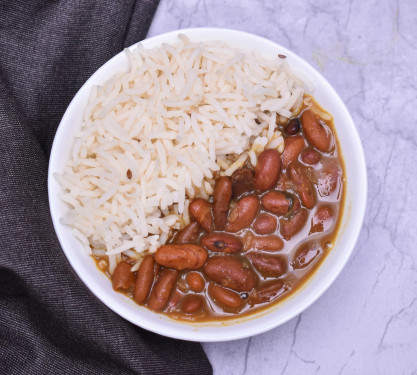 Rajma-Kadhi Rice Bowl With Onion