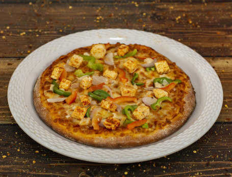 7 Tandoori Paneer Pizza (4 Slice)