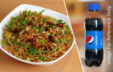 Chilli Garlic Noodles Pepsi