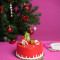 Red Velvet Christmas Cake 500 Gm