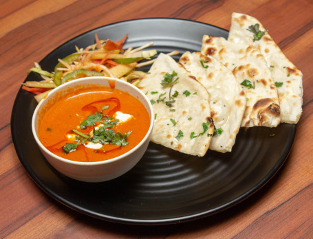 Cheese With Naan Gravy