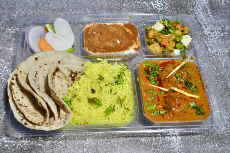 Silver Non- Veg Favourites Thali