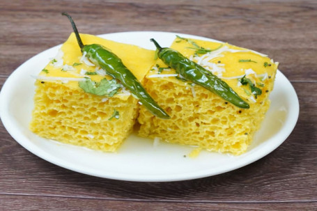 Plain Dhokla (2Pcs)