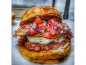 Pepperoni Burger