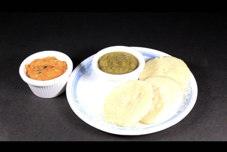 Two Idlis Sambhar