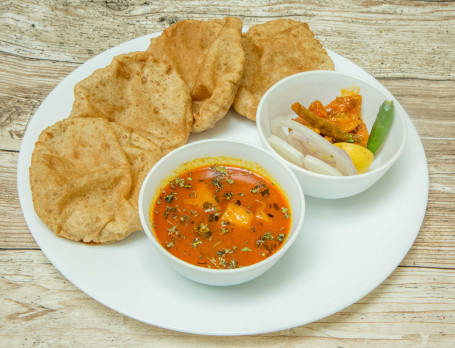 Aloo Poori [4 Poori]