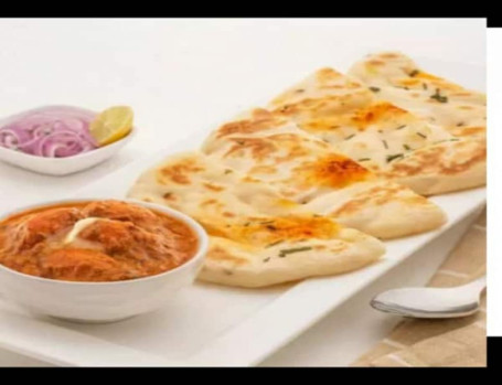 Smoked Butter Chicken Bread Kulcha