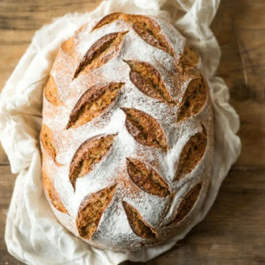 100% Whole Wheat Sourdough