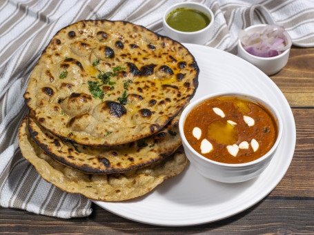 Black Dal Tadka With 3 Roti