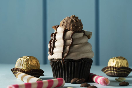 Nutella Ferrero Rocher Cupcake