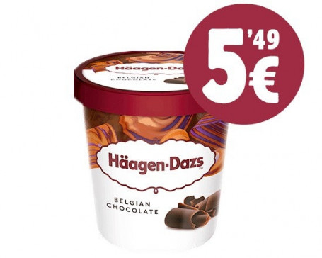 Promo H Auml;Agen Dazs Belgian Chocolate