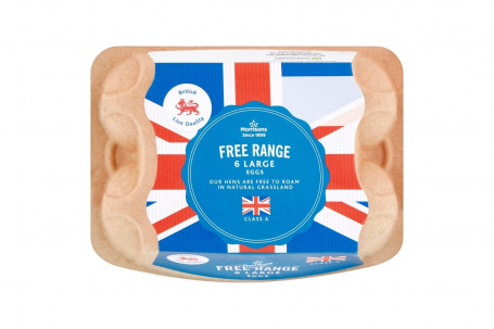 Morrisons Free Range Eggs Large