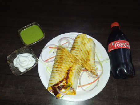 Veg Tikki Wrap Cold Drink