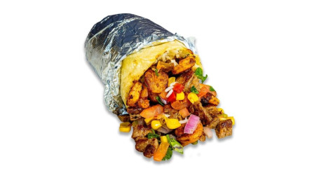 Hibachi-Steak En Garnalenburrito