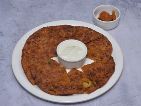 2 Aloo Paratha Dahi Achaar