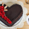 Lovely Heart Shape Chocolate Cake [500Gms]