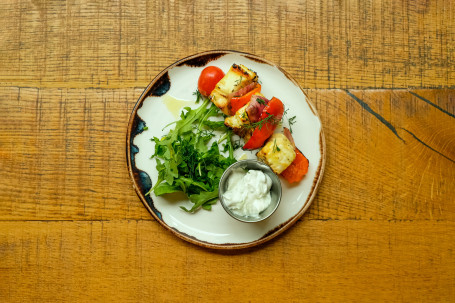 Halloumi And Vegetable Kebabi