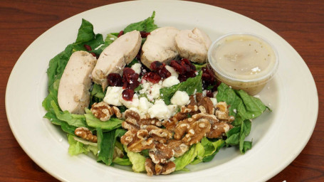 Cranberry Feta Chicken Walnut Salad