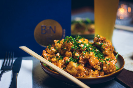 Popcorn Chicken With Spicy Mayo