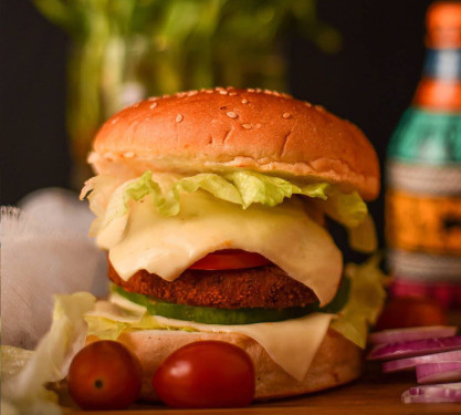 Bhaji Cream Burger