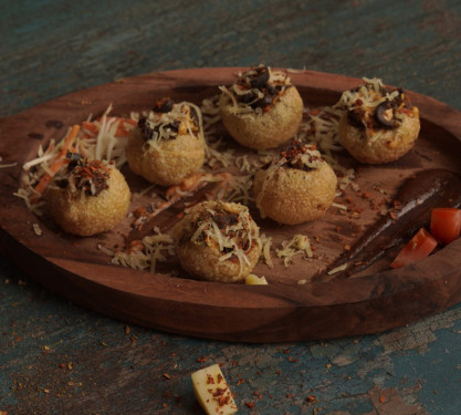 Cheesy Veg Golgappa