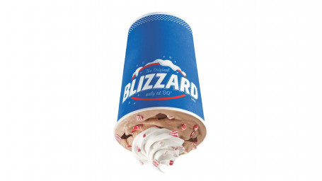 Pepermunt Hot Cocoa Blizzard Treat