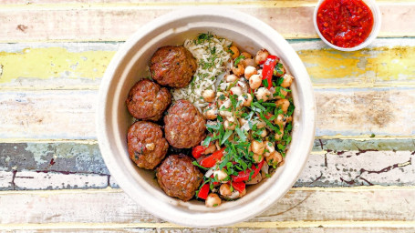 Butcher's Kofte (Meatball) Rice Bowl