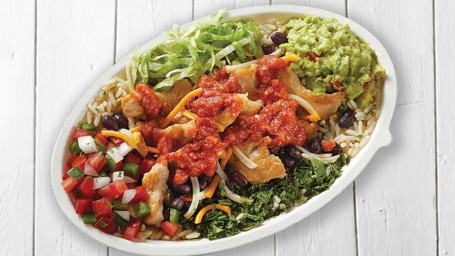 Gegrilde Garnalen Burrito Bowl