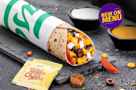 [Nieuw Verbeterd] Cheesy Gebakken Pizza Wrap (Veg)