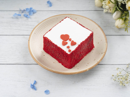 Lunchbox Taart Van Rood Fluweel