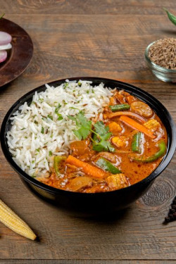 Veg Kadhai Rice Bowl