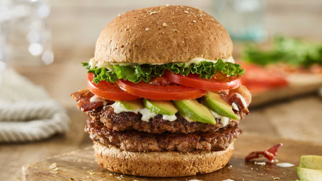 Dubbele Avocadoclubburger