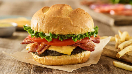 Bacon Smash Zwarte Bonenburger