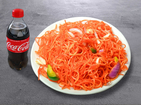 Chilli Garlic Chicken Noodles Coke 250 Ml Pet Bottle