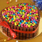 Eggless Hearty Choco Kitkat Cake