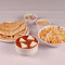 Paneer Dum Biryani Butter Paneer Masala 5 Pcs 2 Paratha Raita Vinegar Onion