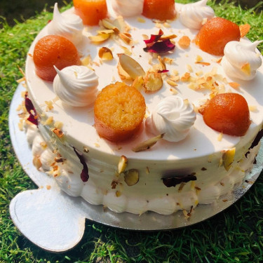 Gulab Jamun Cake Eggfree (450 Gms)