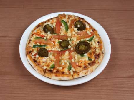 10 Pepper Mushrooms And Jalapeno Pizza