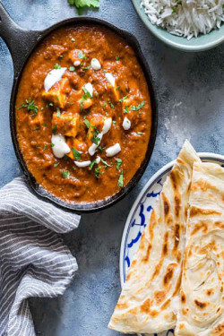 Paneer Masala With 2 Roti And Salad