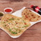 Special Ulta Pulta Dal Paratha Served With Meethi Hari Chutney