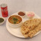 Kadhai Paneer 6 Pcs 2 Paratha Salad Achar Coldrink Can Sweet