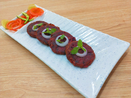 Beetroot Paneer Kebab