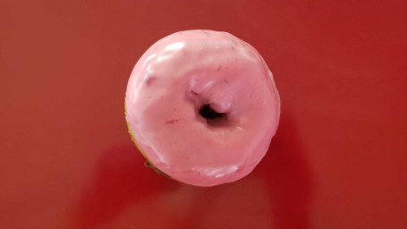 Aardbeientaart Donut